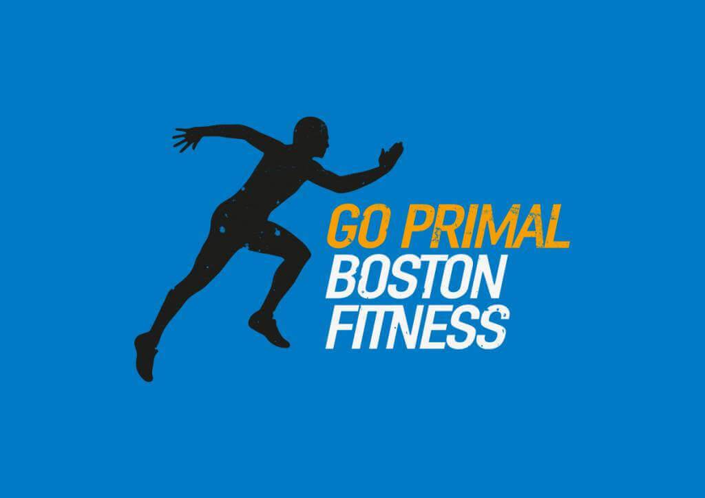 Instadesign | Go Primal Boston Fitness logo colour texture